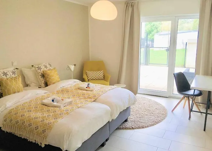 Lägenhet Large Family Retro Flat In Center- Large Terrace & Garden View, Free Parking Luxemburg